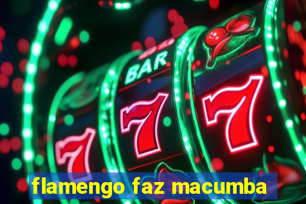 flamengo faz macumba