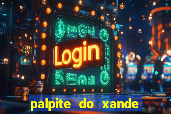 palpite do xande de hoje