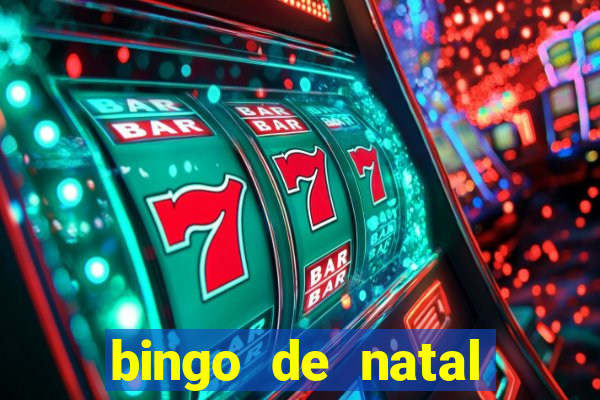 bingo de natal para imprimir gratis