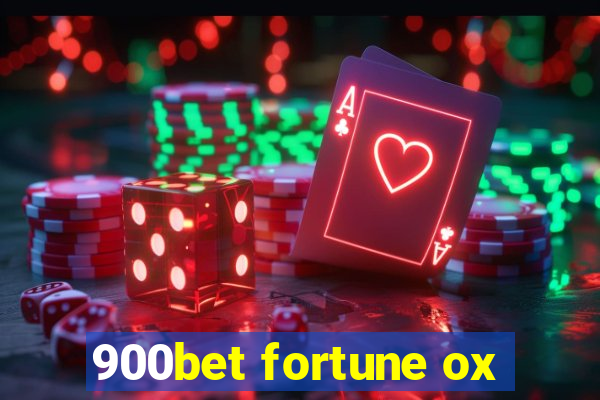 900bet fortune ox