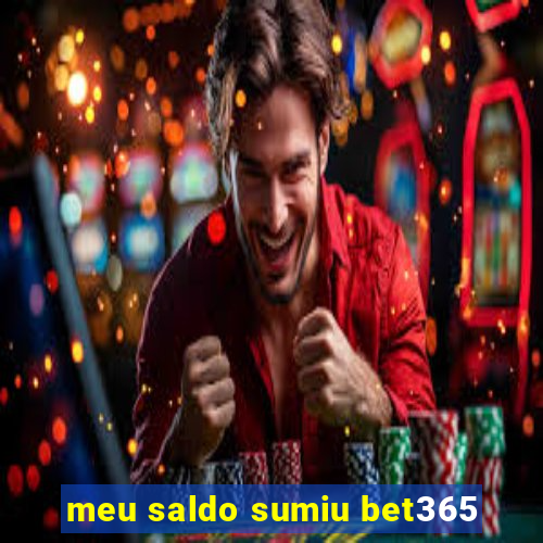 meu saldo sumiu bet365