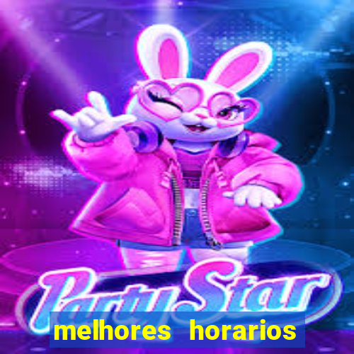 melhores horarios para jogar fortune rabbit