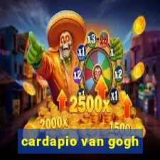 cardapio van gogh