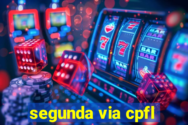 segunda via cpfl