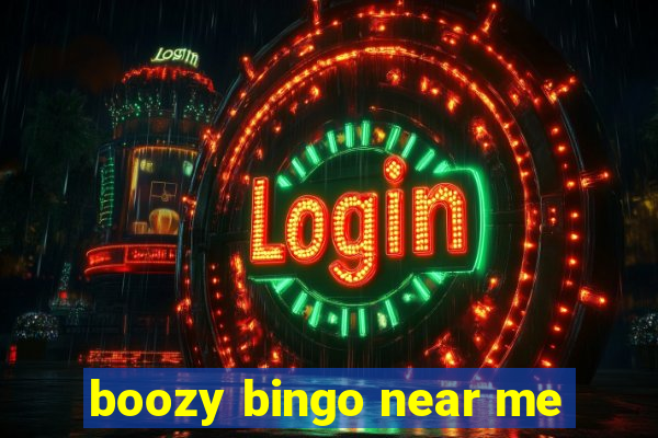 boozy bingo near me