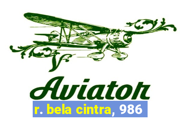 r. bela cintra, 986