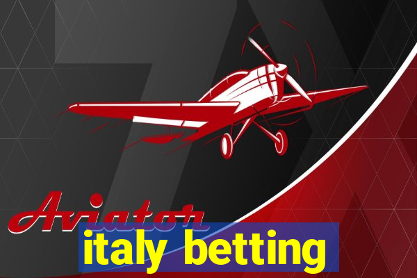 italy betting