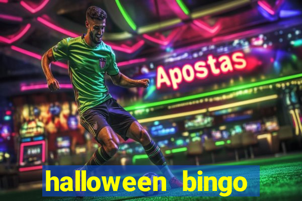 halloween bingo games for kids