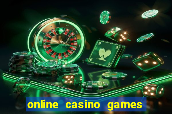 online casino games real money