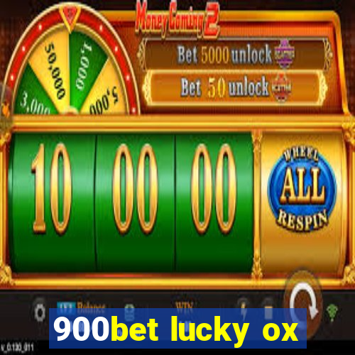 900bet lucky ox