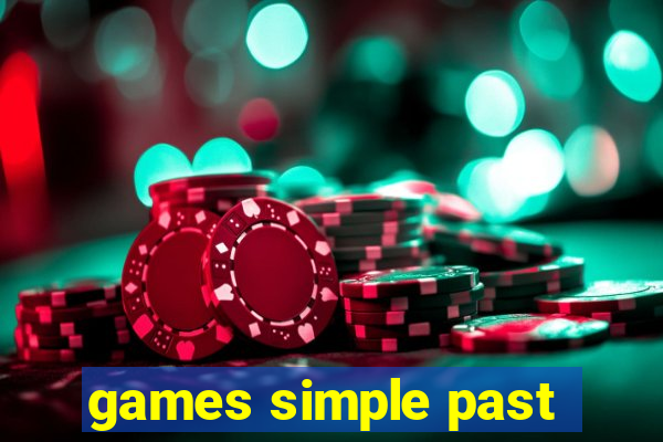 games simple past