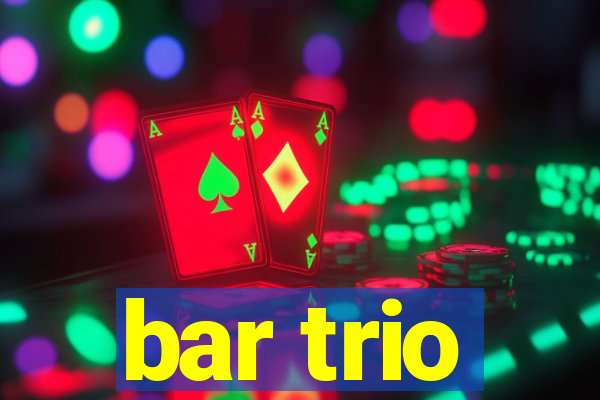 bar trio