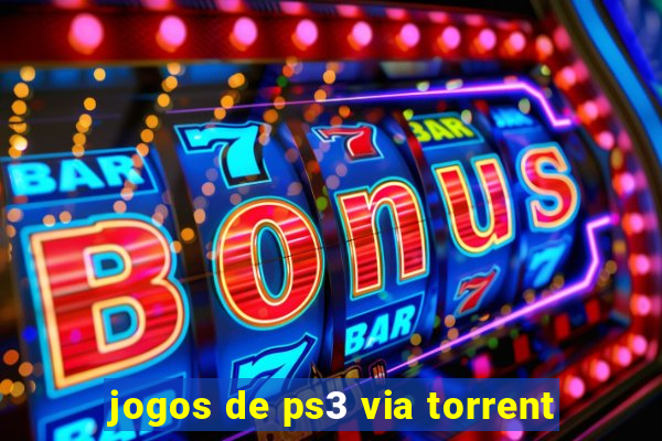 jogos de ps3 via torrent