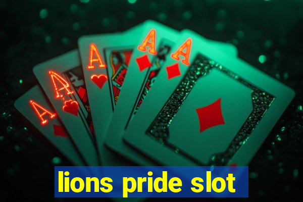 lions pride slot