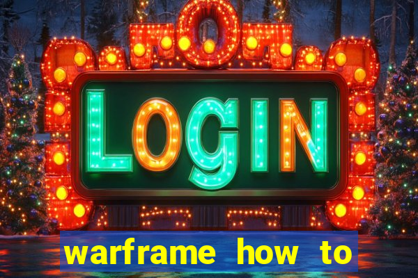 warframe how to unlock arcane slot