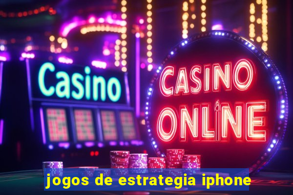 jogos de estrategia iphone