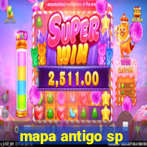 mapa antigo sp