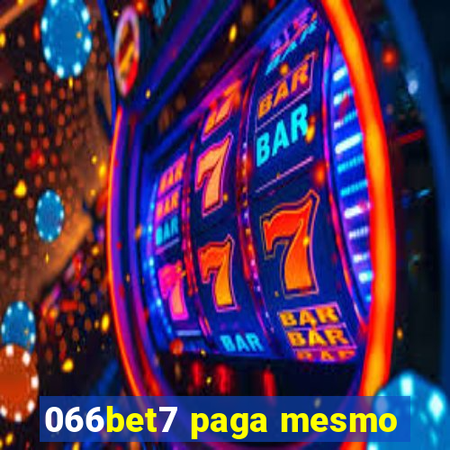 066bet7 paga mesmo