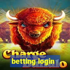 betting login