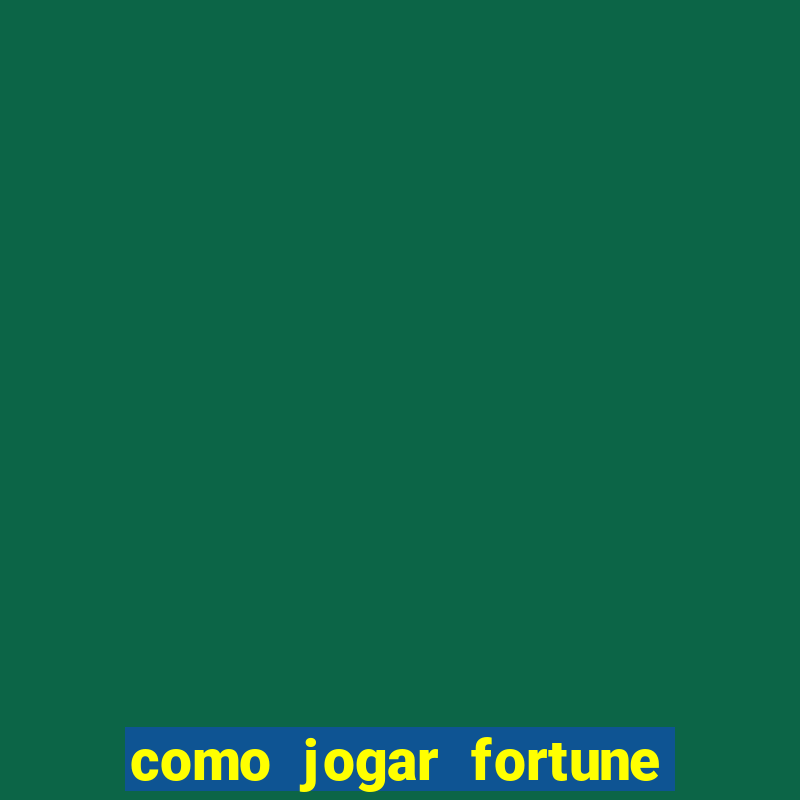 como jogar fortune rabbit Informational