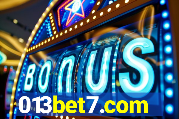 013bet7.com