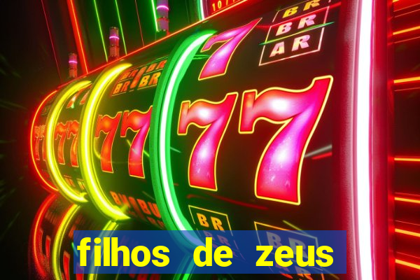 filhos de zeus mitologia grega