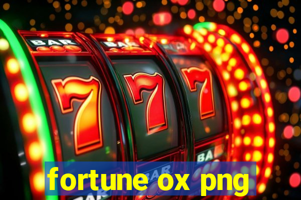 fortune ox png