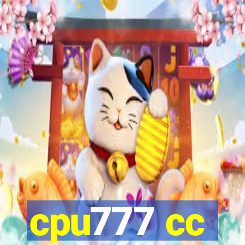 cpu777 cc