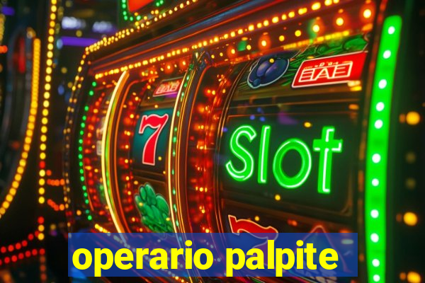 operario palpite