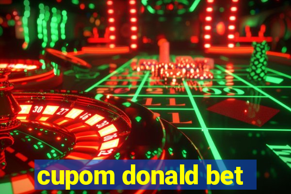 cupom donald bet