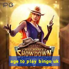 age to play bingo uk