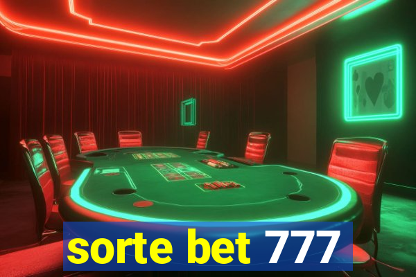 sorte bet 777