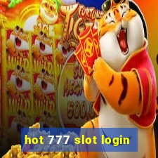 hot 777 slot login