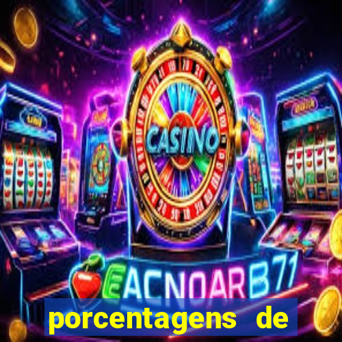 porcentagens de jogos pagantes