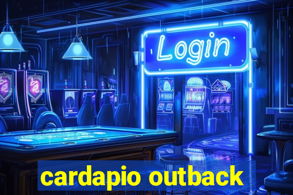 cardapio outback