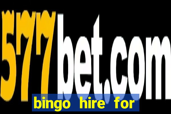 bingo hire for parties leigh