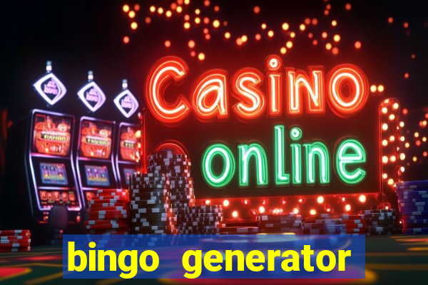 bingo generator with images