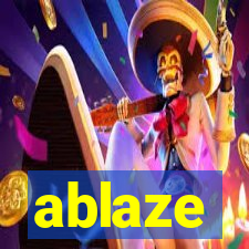 ablaze