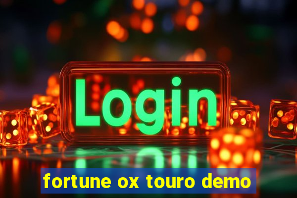 fortune ox touro demo