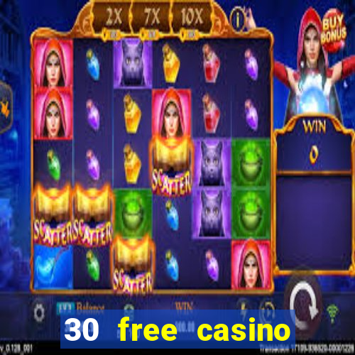 30 free casino bonus no deposit