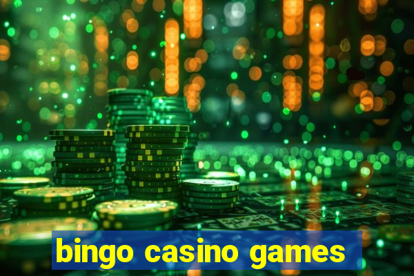 bingo casino games