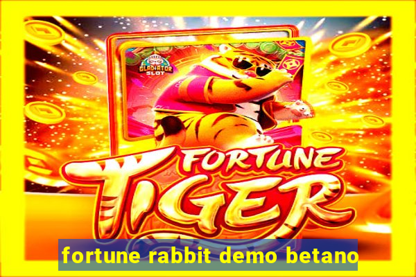 fortune rabbit demo betano