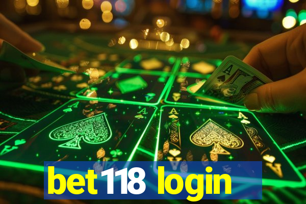 bet118 login