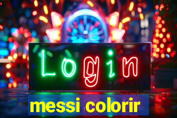 messi colorir