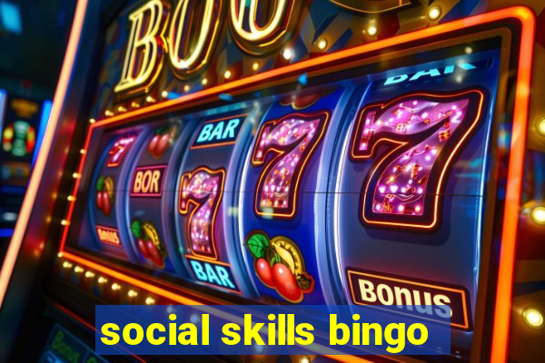 social skills bingo