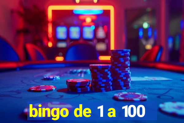 bingo de 1 a 100