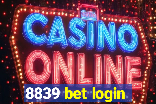 8839 bet login