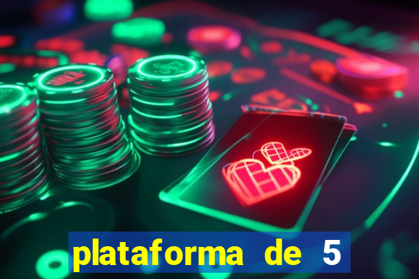 plataforma de 5 reais jogo do tigre