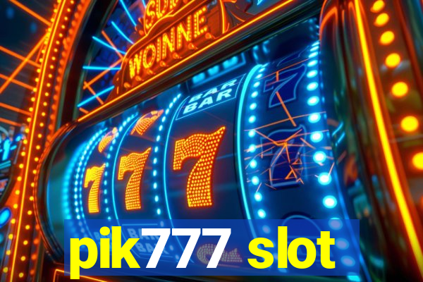 pik777 slot