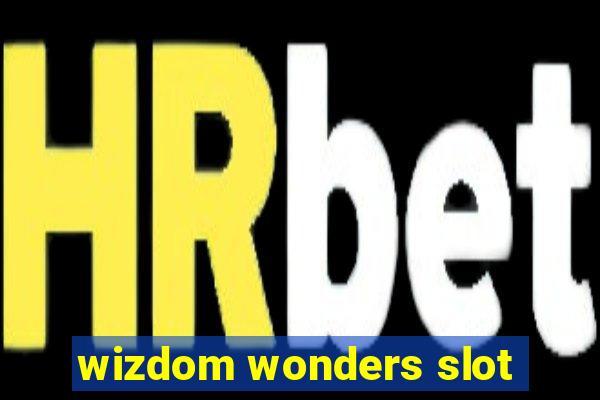 wizdom wonders slot